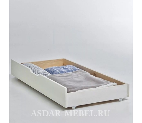 Выдвижной ящик для кровати венге