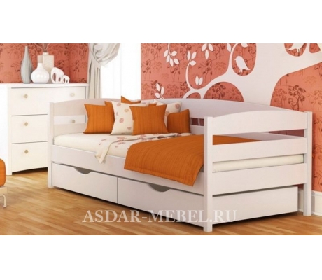 Деревянная детская кровать Альбина
