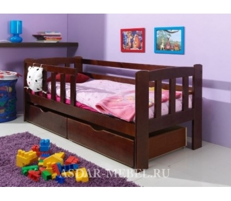 Деревянная детская кровать Атлантида