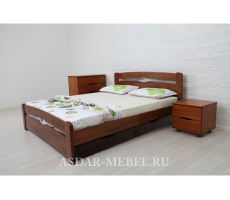 Недорогая деревянная кровать Бейли 2