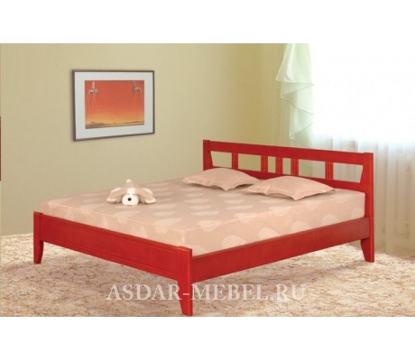 Деревянная двуспальная кровать Лилия тахта