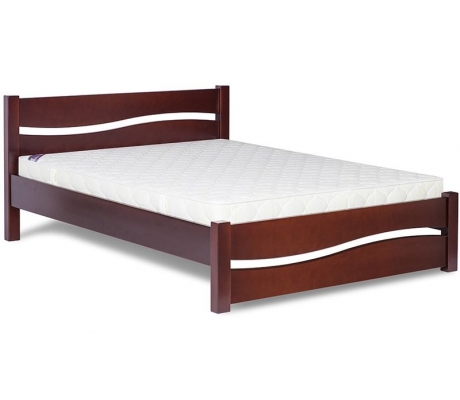 Деревянная кровать Лотос