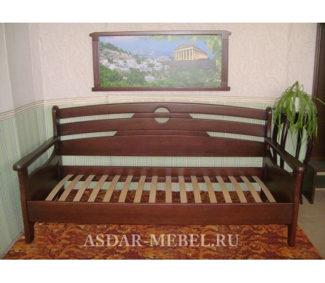 Деревянная кровать на заказ Луи