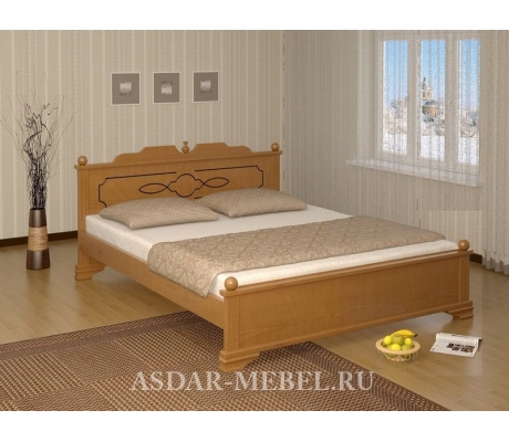 Недорогая деревянная кровать Афродита тахта