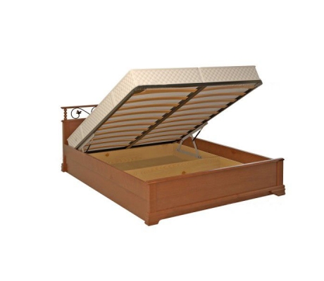 Деревянная кровать с подъемным механизмом Ева тахта
