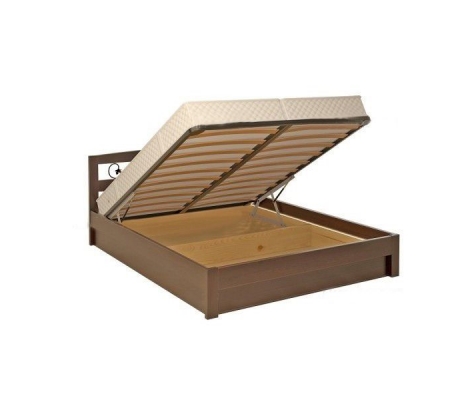 Деревянная кровать Жоржетта тахта с ковкой