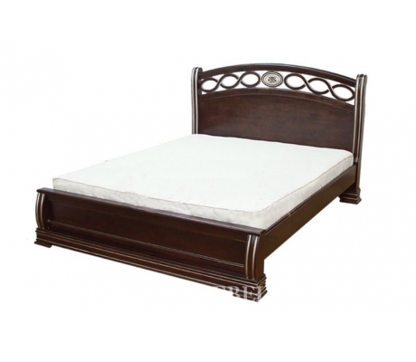 Деревянная двуспальная кровать Лорена