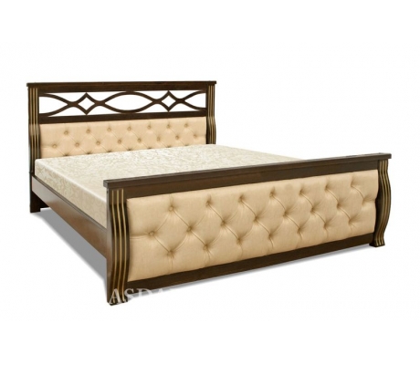 Деревянная двуспальная кровать Мадисон