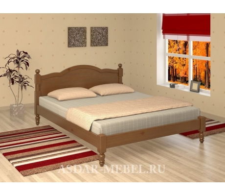 Недорогая деревянная кровать Мелодия тахта