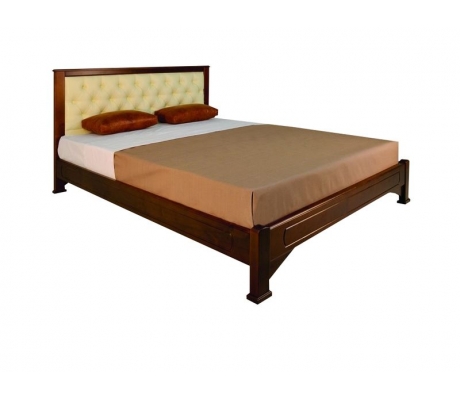 Деревянная кровать для дачи Омега тахта