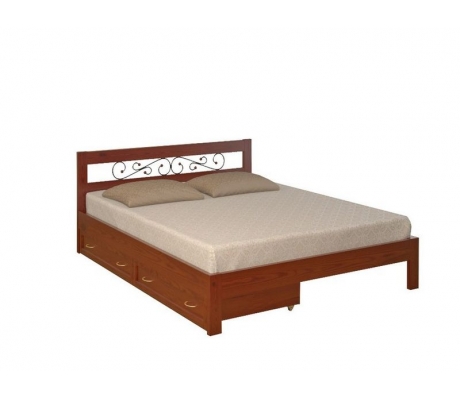 Деревянная двуспальная кровать Рио тахта