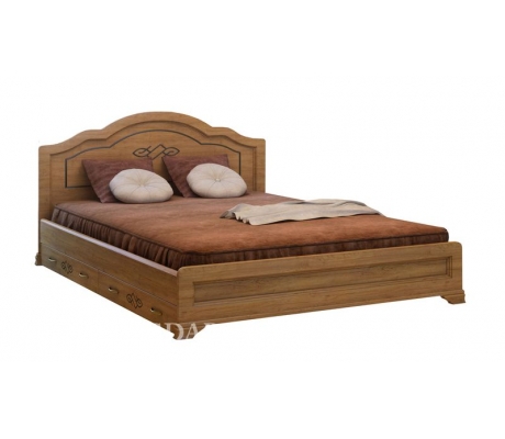 Деревянная двуспальная кровать Сатори тахта
