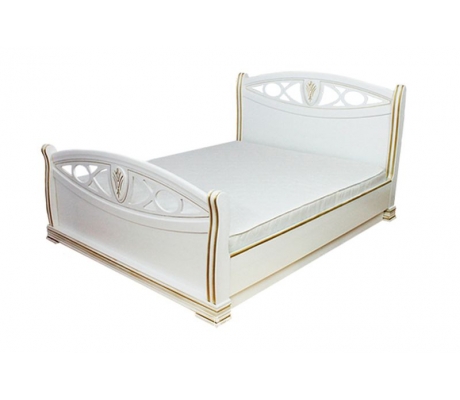 Деревянная двуспальная кровать Сиена