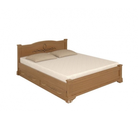 Купить деревянную кровать с ящиками Соната тахта