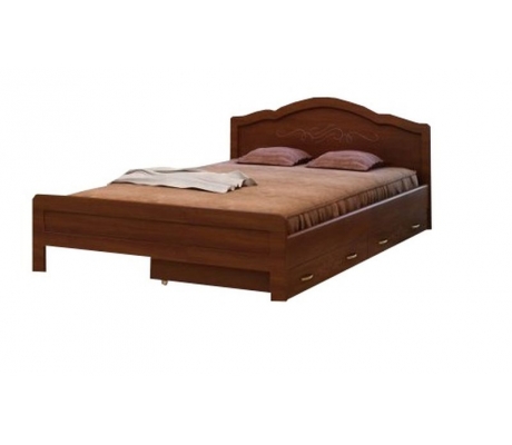 Деревянная кровать для дачи Сонька тахта