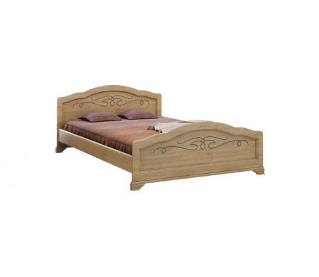 Деревянная двуспальная кровать Таката