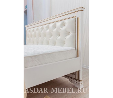 Деревянная кровать для дачи Тунис тахта