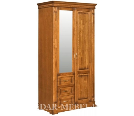 Деревянный шкаф 2 створчатый Верди 1108