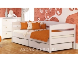 Деревянная детская кровать Альбина