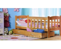 Деревянная детская кровать Атлантида