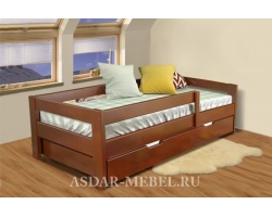 Деревянная детская кровать Малютка 3