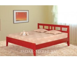 Недорогая деревянная кровать Лилия тахта