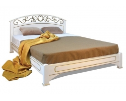 Кровать с ковкой Омега
