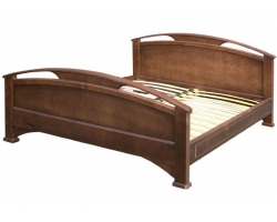 Недорогая деревянная кровать Омега