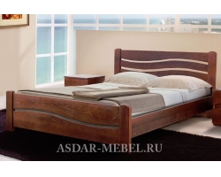 Недорогая деревянная кровать Вивия
