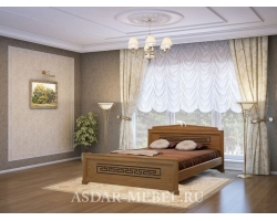 Односпальная кровать из дерева Афина