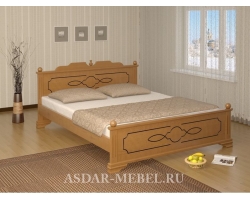Односпальная кровать из дерева Афродита
