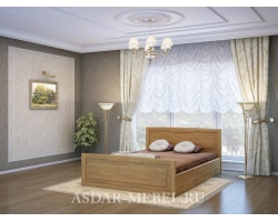 Деревянная кровать Ариель