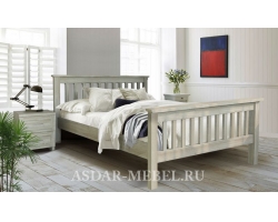 Деревянная двуспальная кровать Арли