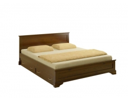 Деревянная кровать для дачи Гармония тахта