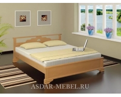 Недорогая деревянная кровать Ирида тахта