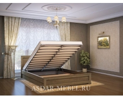 Недорогая деревянная кровать Классика тахта