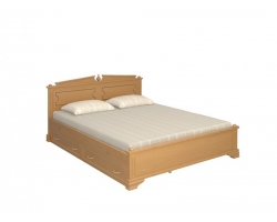 Деревянная кровать для дачи Нефертити тахта