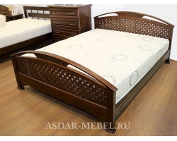 Купить деревянную кровать Омега сетка