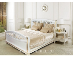 Купить кровать из березы Сиена