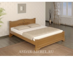 Деревянная двуспальная кровать Соната тахта
