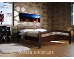 Недорогая деревянная кровать Талисман